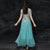 Floral Lace Cheongsam Top Chiffon Pleated Skirt Chinse Suit