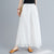 Pantalones sueltos de gasa con falda de estilo chino tradicional para mujer
