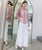 Chinese Style Women's Pantskirt Chiffon Loose Trousers