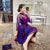 Illusion Sleeve Mandarin Collar Cheongsam 2-piece Chinese Dress
