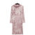 Long Sleeve Floral Velvet Modern Cheongsam Chinese Dress