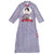 Knee Length Stripes Pattern Modern Cheongsam Chinese Dress