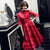 Puff Sleeve Cheongsam Top Floral Tulle Chinese Wedding Party Dress