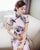 Floral Silk Bodycon Retro Cheongsam Chinesisches Kleid Tageskleid