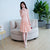 Cap Sleeve Mandarin Collar Cheongsam Top Floral Lace Chinese Dress