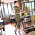 Robe chinoise en dentelle florale Cheongsam à manches longues et moulante