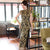 Cap Sleeve Long Bodycon Cheongsam Floral Lace Chinese Dress