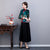 Long Sleeve Velvet Traditional Cheongsam Top Floral Chinese Blouse