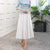 All Matched Chiffon Traditional Chinese Style Pleasted Skirt