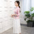 All Matched Chiffon Traditional Chinese Style Pleasted Skirt