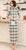 Cheongsam de encaje retro Vestido chino con patrón de cuadros y cuadros de longitud completa