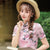 Short Sleeve Floral Modern Cheongsam Chic Girl Dress