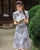 Short Sleeve Floral Modern Cheongsam Chic Girl Dress