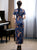 Mandarin Collar Short Sleeve Traditional Cheongsam Chinese Dress