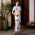 Mandarin Collar Short Sleeve Traditional Cheongsam Chinese Dress
