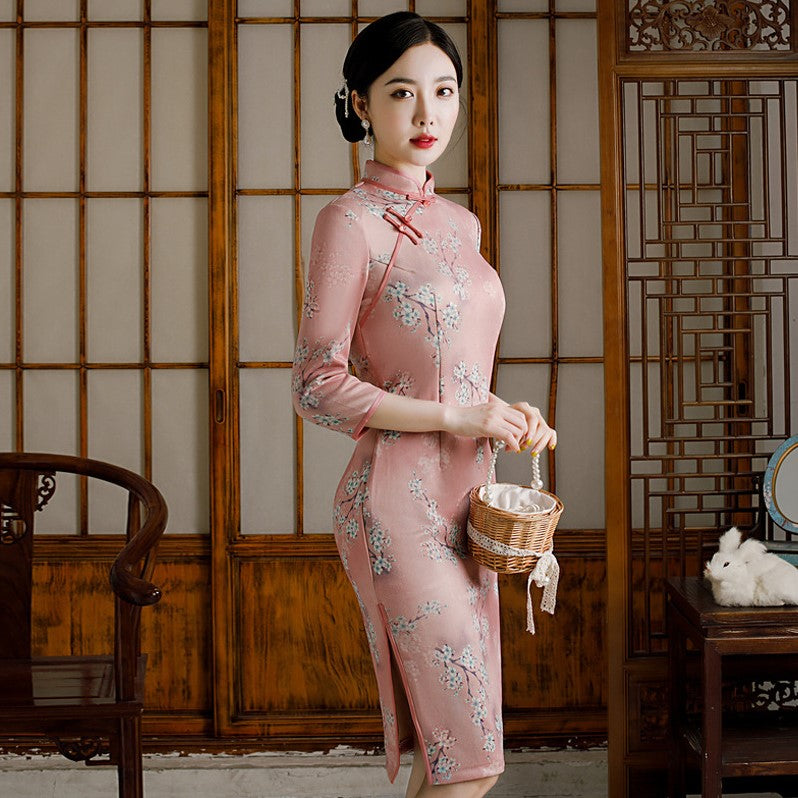Vestidos chinos sales para dama