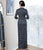 Bodycon Traditional Cheongsam Plaids & Checks Suede Chinese Dress with Lace Edge