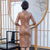 Knee Length Traditional Cheongsam Plaids & Checks with Floral Suede Chinese Dress