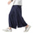 Pantalon ample de style chinois en coton emblématique Pantalon Zen