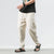 Signature Cotton Chinese Style Harem Pants Ninth Pants