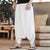 Pantaloni estivi in ​​cotone stile harem firmati in cotone stile cinese