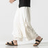 Sarouel de style chinois rétro en coton emblématique Pantalon Zen