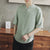 Signature Cotton Half Sleeve Men's Chinese Style T-shirt