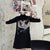 Knee Length Phoenix Pattern Modern Cheongsam A-line Dress