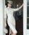 Half Sleeve Modern Cheongsam Knee Length Floral Lace Chinese Dress