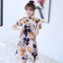 Cap Sleeve Spandex Cheongsam Chinese Style Floral Day Dress