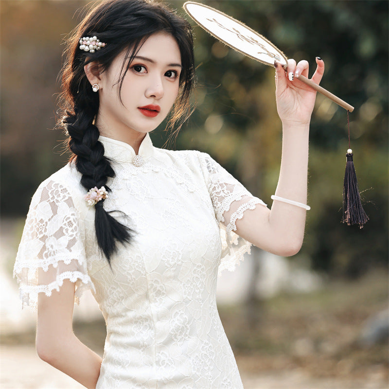 elegant day dress ROSA MAXI SHIRT DRESS