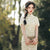 Elegant Lace Cheongsam Dress Long and Breathable Qipao
