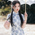 Elegant Lace Cheongsam Dress Long and Breathable Qipao Day Dress