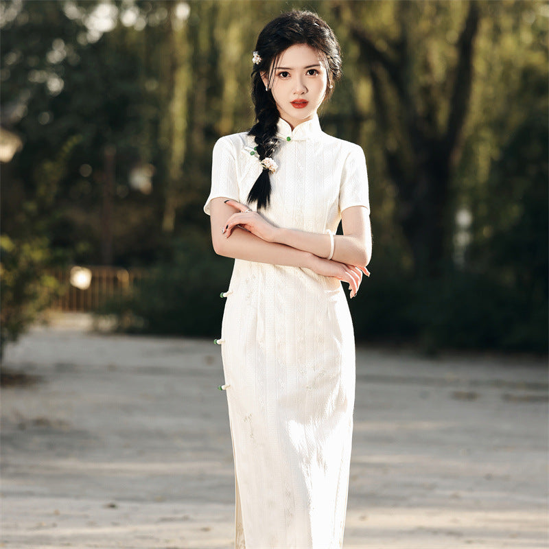 midi black wedding guest dress ever DANI|Puff Sleeve V-Neck Midi Wedding Guest Dress main image 0