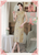 Retro Ramie Double-layer Printed Midi Qipao Dress for Young Women