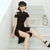 Mandarin Collar Off the Shoulder Modern Cheongsam Day Dress