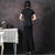 Classic Silk Blend Cheongsam Mermaid Full Length Evening Dress