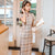 Plaids & Checks Pattern Modern Cheongsam Knee Length Chinese Dress