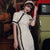 Short Sleeve Mandarin Collar Modern Cheongsam Chinese Dress with Lace Edge