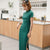 Mandarin Collar Full Length Traditional Cheongsam Bodycon Chinese Dress