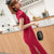 Mandarin Collar Full Length Traditional Cheongsam Bodycon Chinese Dress