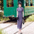 Plaids & Checks Pattern Modern Lace Cheongsam Qipao Dress