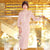 Mandarin Collar Tweed Cheongsam with  Shawl Cloak Bolero Jacket