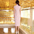 Mandarin Collar Tweed Cheongsam with  Shawl Cloak Bolero Jacket
