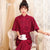 Cheongsam Matched Floral Lace Shawl Cloak Bolero Jacket