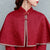 Cheongsam Matched Lace Shawl Cloak Bolero Jacket