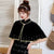 Cheongsam Matched Velvet Shawl Cloak Bolero Jacket