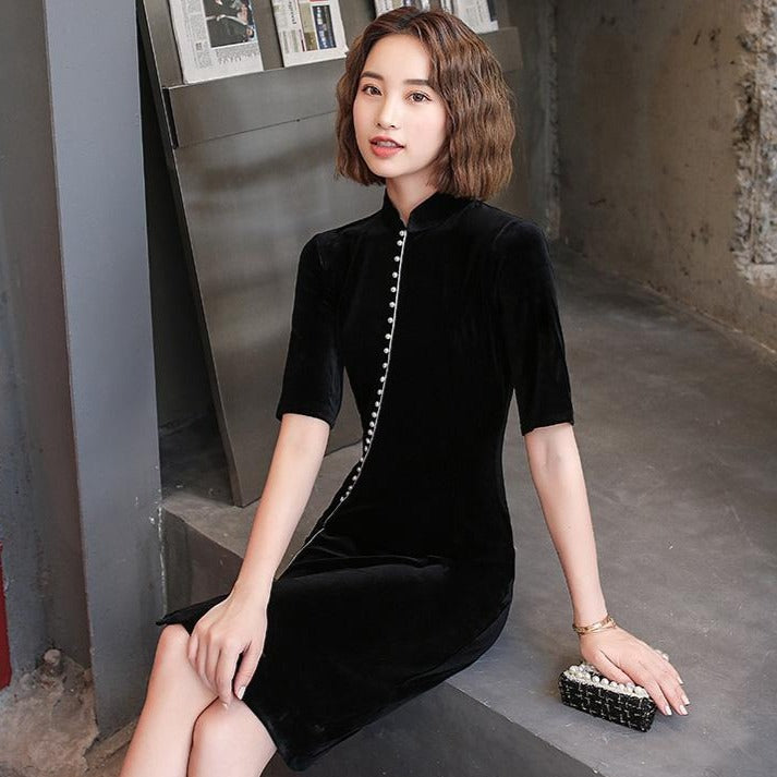 maxi dress long sleeve Brown Embellished Maxi Dress