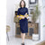 Knitting Patchwork Modern Cheongsam Fashion Qipao Day Dress