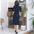 Knitting Patchwork Modern Cheongsam Fashion Qipao Day Dress
